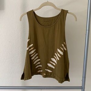 Free People acid dye tank top